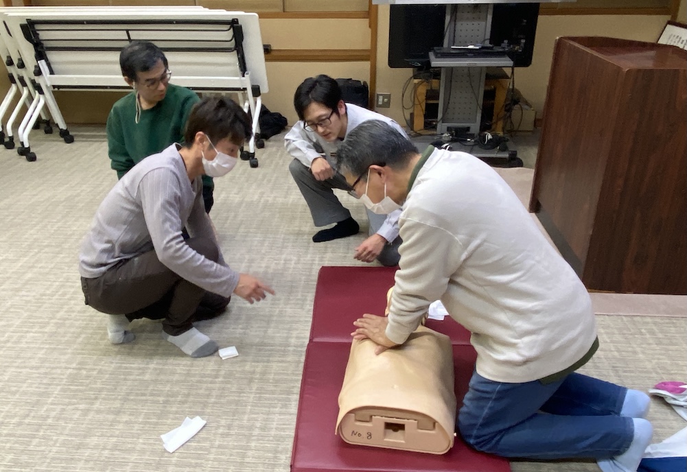 自主防災訓練(駅前)